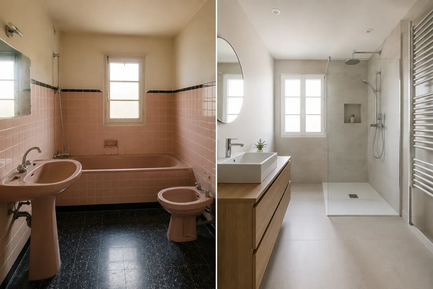 Rénovation salle de bain complète, Ramonville (31)